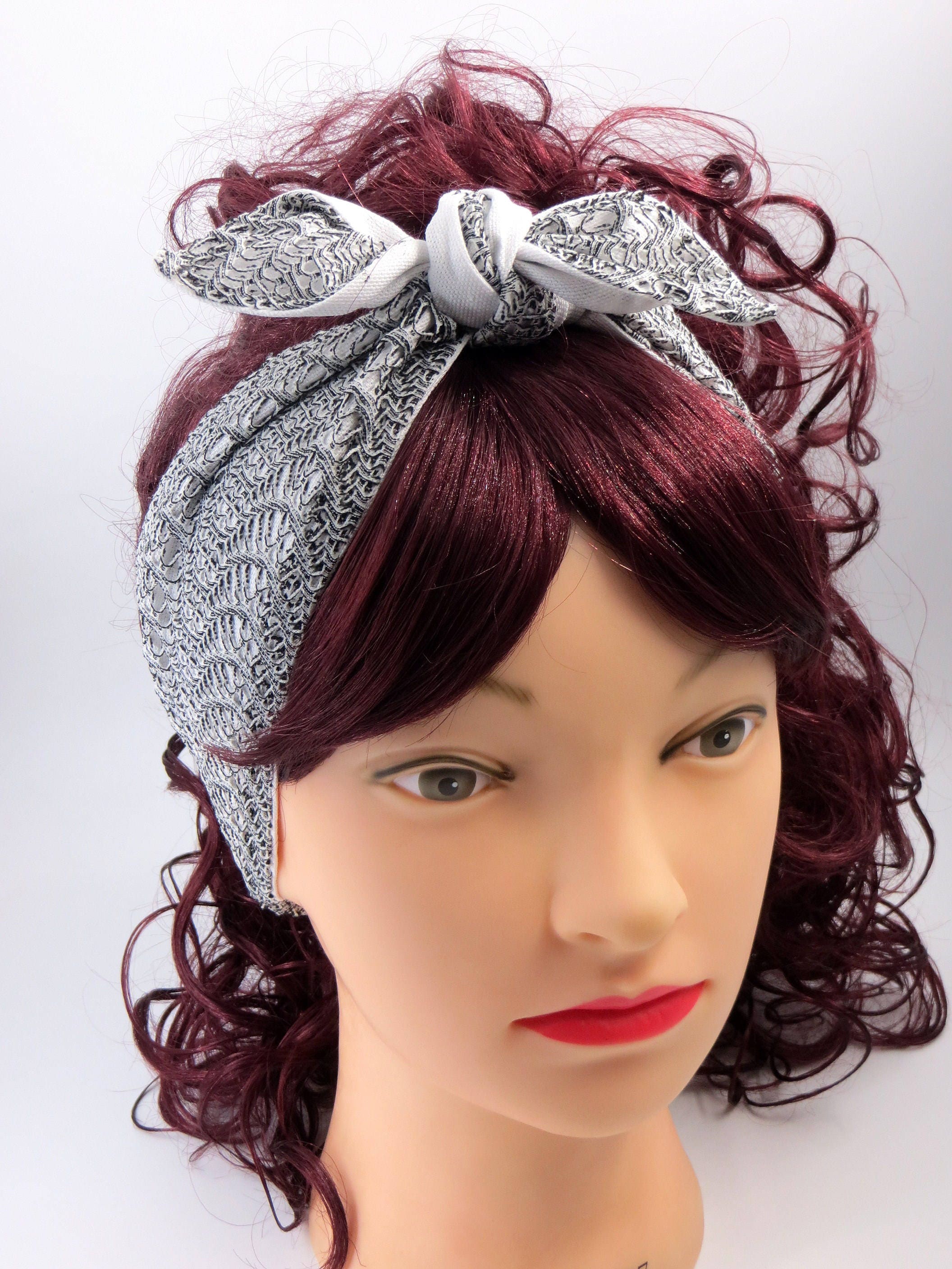 Pin Up Headband50s Style HairHeadband Retro 50sPin Up Style