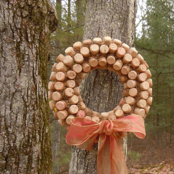 Wine Cork Wreath front door wreath wine lovers gift Spirit