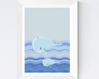 Whale Wall Art whale wall decor | etsy Whale Wall Art whale wall decor | etsy