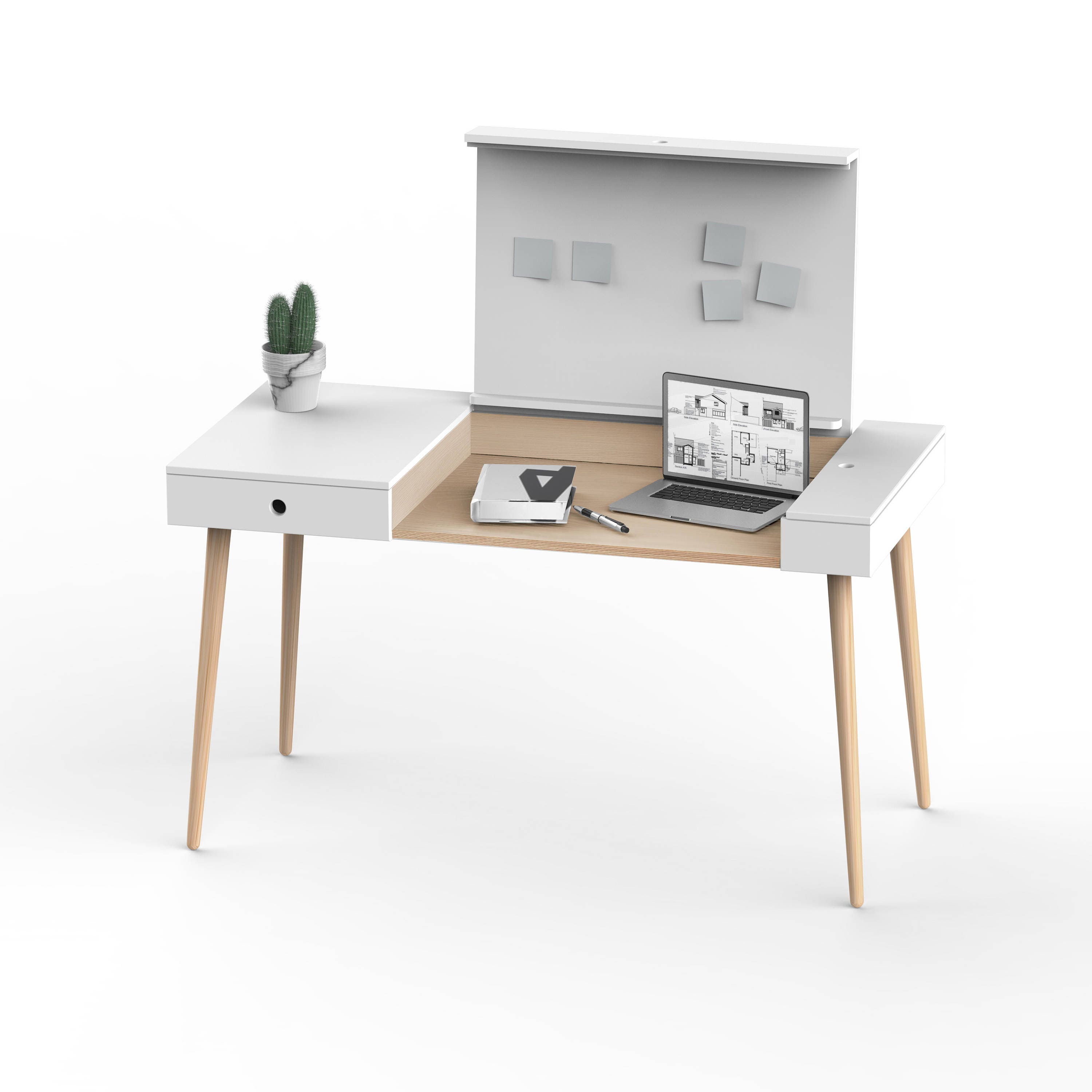 Simple modern desk picture