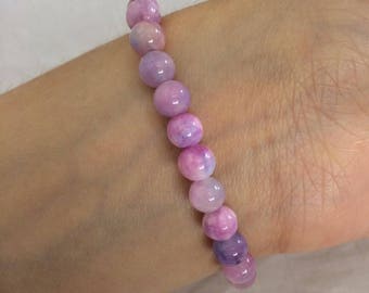 Persia Jade Perlenarmband Purple