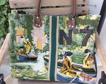 Vintage tapestry bag