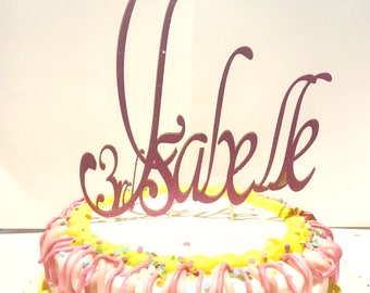Custom Name Cake Topper, Name Cake Topper, Birthday Topper, Cake Topper, Glitter Cake Topper, Personalized Cake Topper, Custom Cake Topper