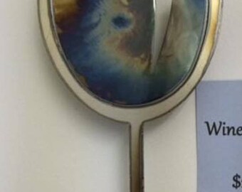 Metal Wine Glass Wall Decor