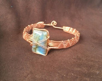 Labradorite bracelet