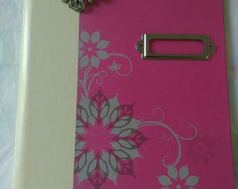 Notebook 100% handmade girly
