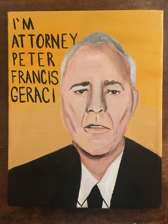 Chicago's Attorney Peter Francis Geraci Painting The