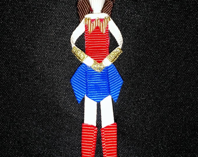 Wonder Woman Hair Clip or Pin