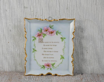 Serenity Prayer Wall Art prayer wall art | etsy Serenity Prayer Wall Art prayer wall art | etsy