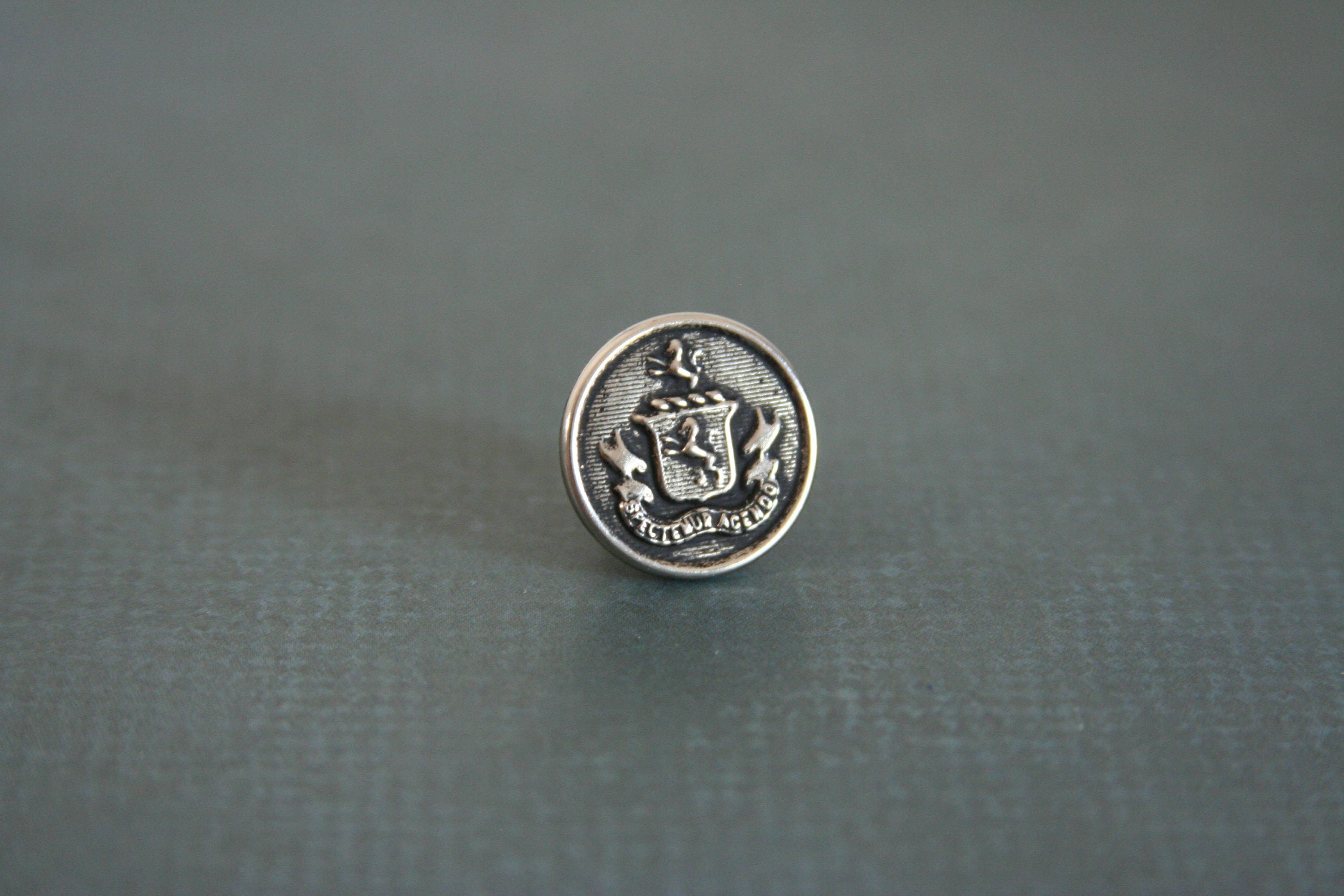 Family Crest Tie Tack Lesser Version Royal Family Coat of Arms