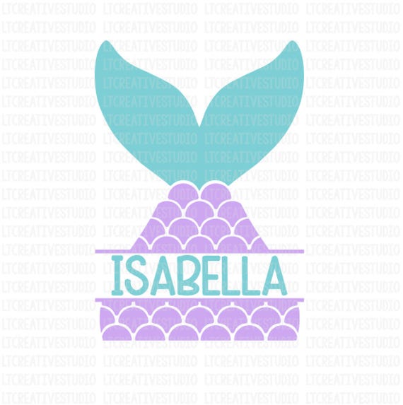 Free Free 315 Mermaid Svg With Name SVG PNG EPS DXF File