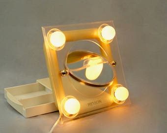 Lighted vanity mirror Etsy