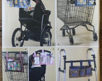 UNCUT Bag for Walker, Wheelchair or Lounge Chair Simplicity 2664 Craft, Gift Idea, DIY, Bag, Organizer, Shopping Cart, Stroller