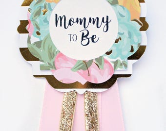 Baby shower pin | Etsy