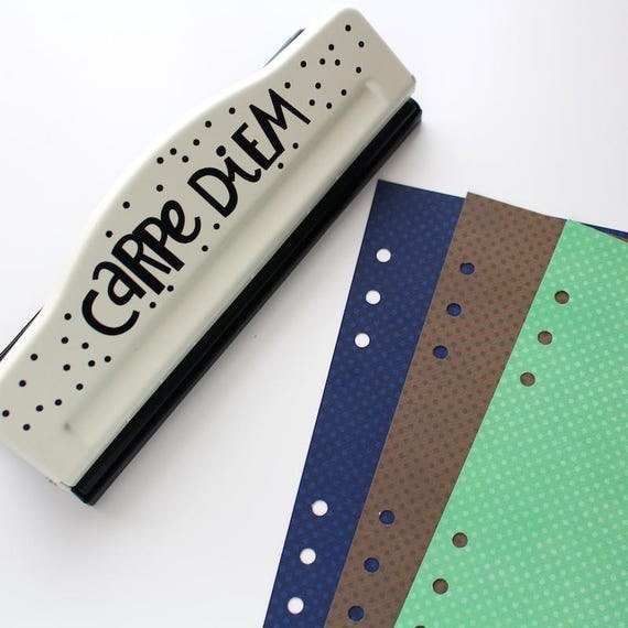 Simple Stories Carpe Diem 6 Ring A5 Paper Planner Punch A5 6