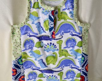 Dinosaur Sleeveless Tunic