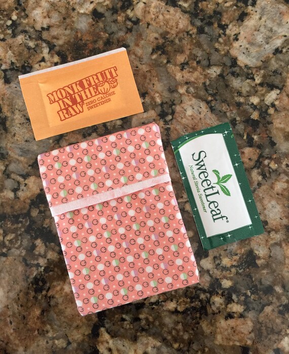 Items similar to Sugar Packet Holder Travel Case for purse or pocket