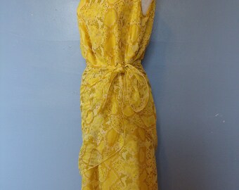 Silk Chiffon Dress