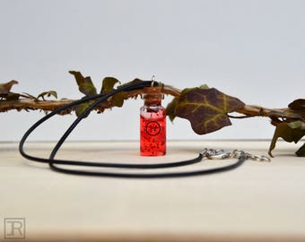Trees confetti bottle NECKLACE -Twenty One Pilots