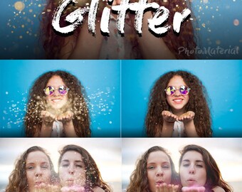 Photoshop Overlay Blowing Glitter Overlays Sparkler overlays Photo Overlay Confetti blow magic Weddin glitter Photography backdrop