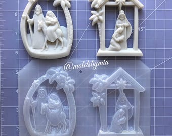 Nativity mold | Etsy