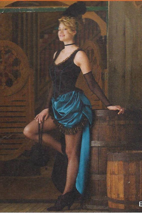 Wild West Cancan Dancer, Saloon Girl and Dance Hall Girl costumes