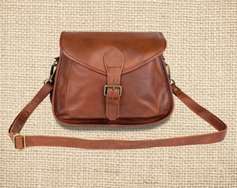 Leather saddle bag | Etsy