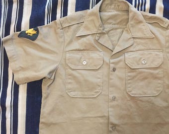 Us army khaki shirt | Etsy