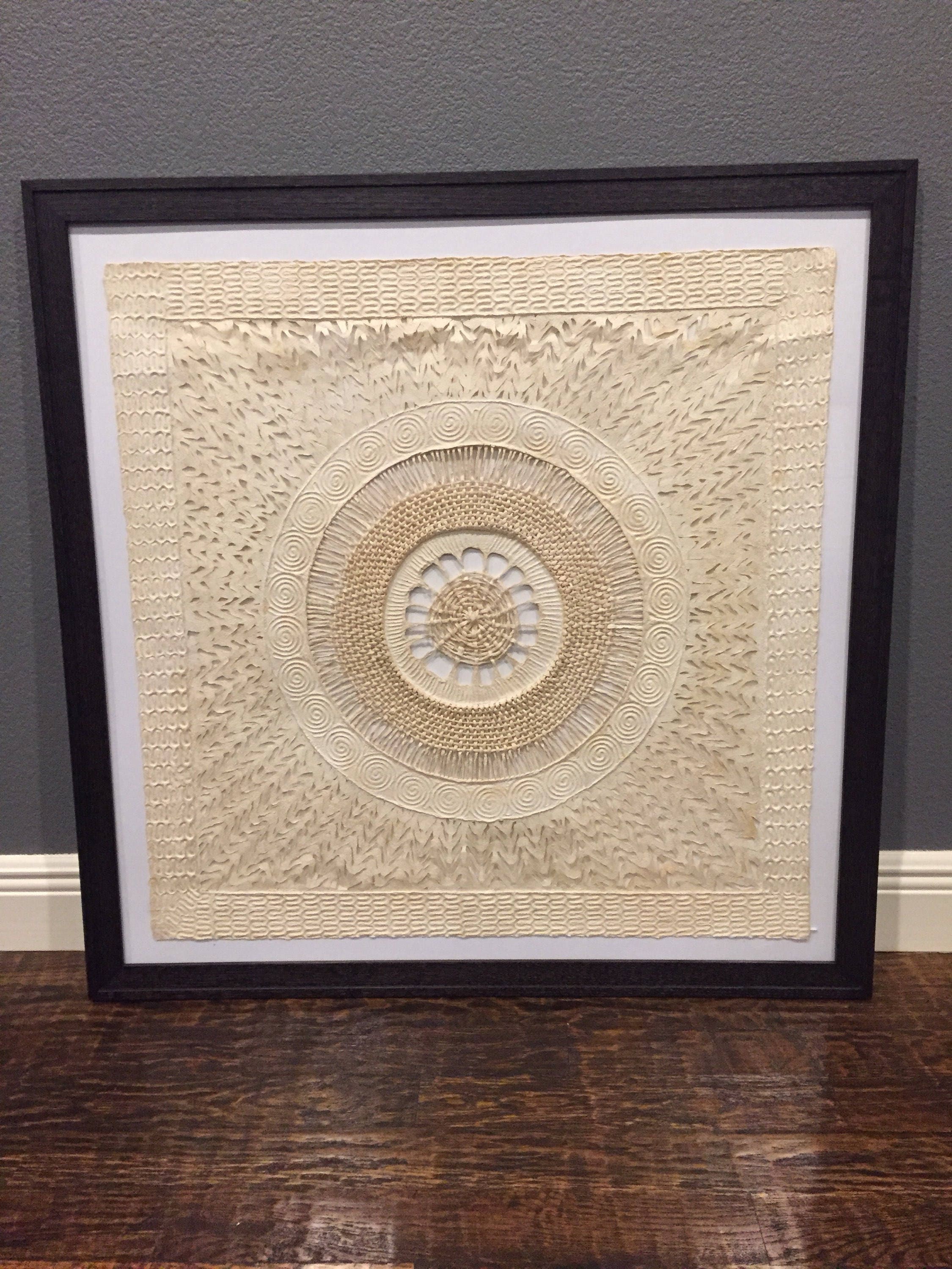 Mexican Amate or HandCrafted Bark Paper Frame Not Included