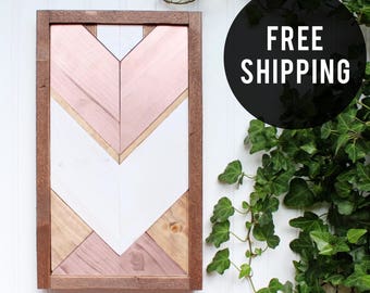 Wood Wall Art, Wood Sign, Wall Decor, Home Decor, Wood Decor, Rustic Home Decor, Boho Decor, Wooden Wall Art, Wooden Signs, Rose Gold Decor