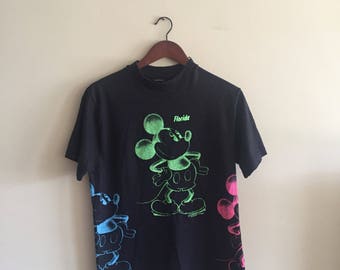 Neon mickey mouse | Etsy