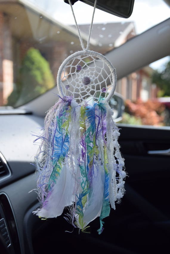 Amethyst Dream Catcher For Car Small Car Dream Catcher Gift