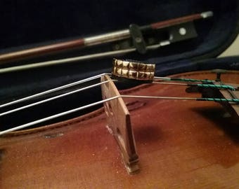 Gold Studded Violin Mute