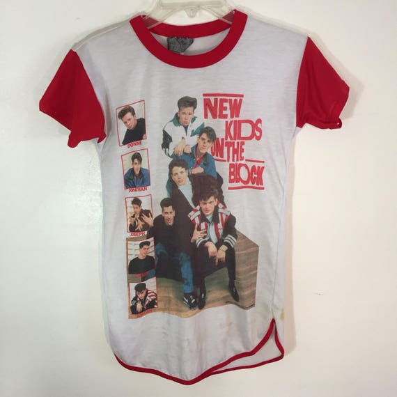 vintage new kids on the block shirt