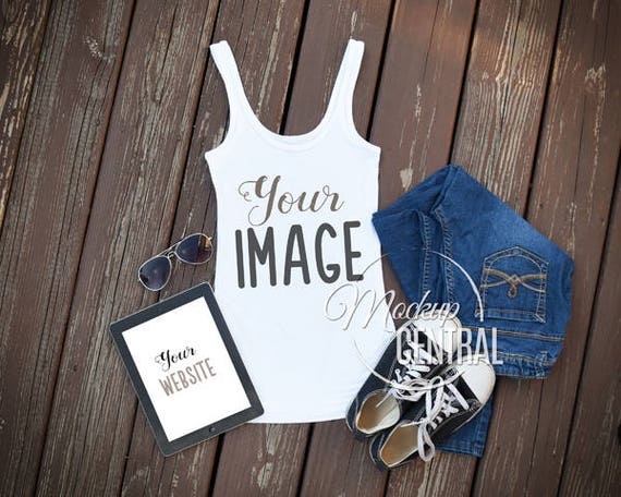 mockup download t shirt Top Shirt Design Tank Apparel Fashion Blank Top White Mockup