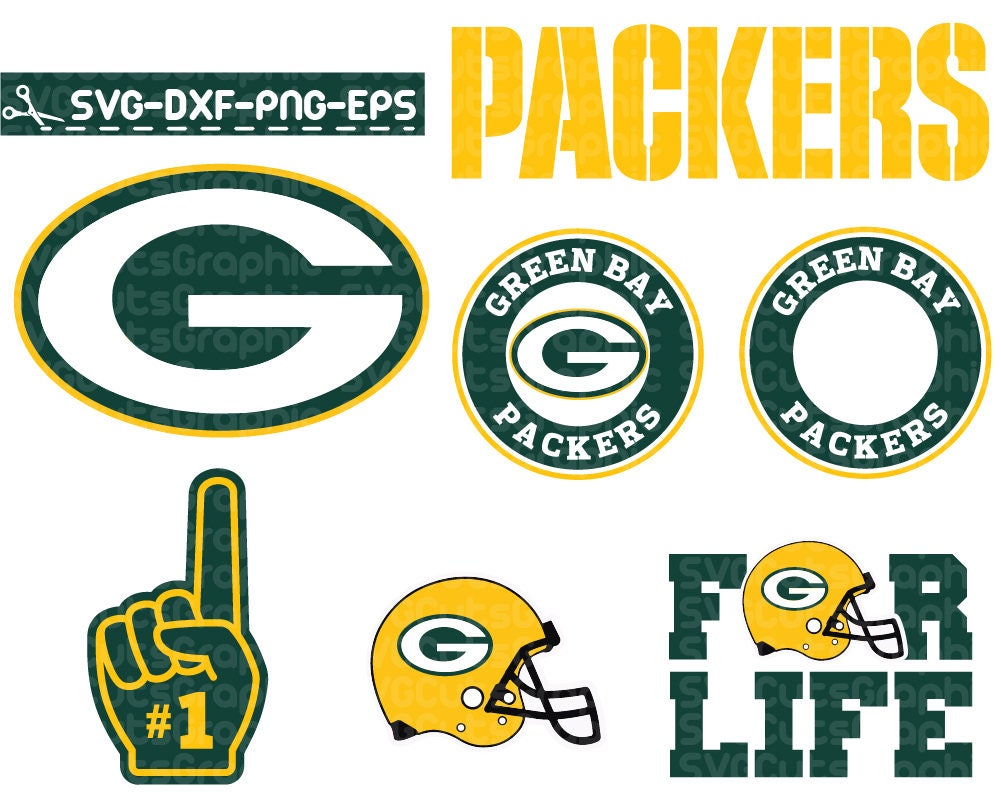 Download Green Bay Packers SVG DXF Logo Layered Vector Cut File