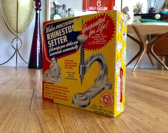 1950's Mid Century Moderb Rhinestone Setter. New Old Stock Vinage 1960's