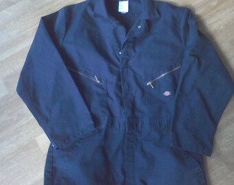 Coveralls, Dickie, Size Large overalls, mechanic's coveralls, Blue, Costume, jumpsuit,