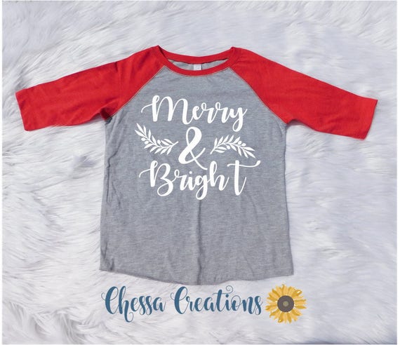 merry & bright shirts