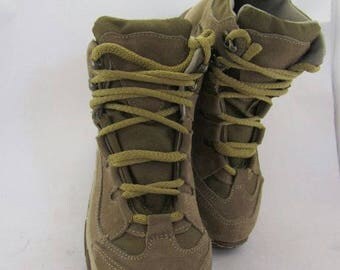 Army Tactic Sneakers Boots Olive Comfort Leather and Cordura Combat Military shoes