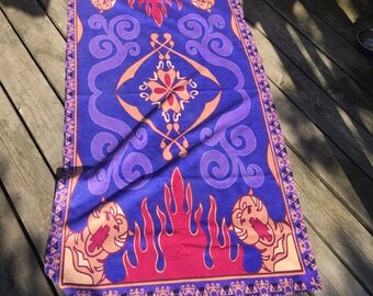 Aladdin Magic Carpet Beach Towel