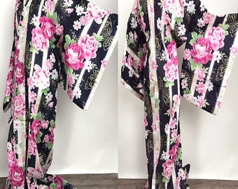 Japanese K81905 Elegant Brand New "Yukata" Tall and Big Size