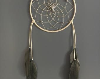 7" Cow Skull Dream Catcher