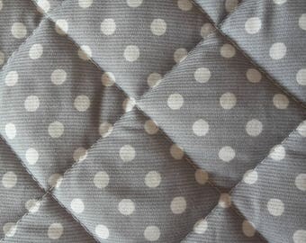Quilted kitchen pot holder