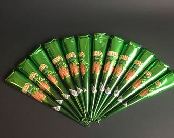 Neha Instant Fast Henna Cones Temporary Tattoo Body Art Mehandi Ink 25 grams CHOOSE QUANTITY !!!