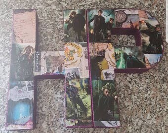 Harry potter letters/ harry potter/ hogwarts/ gryffindor/ ravenclaw/ slytherin/ hufflepuff/ gifts for her/ gifts for him/ bedroom