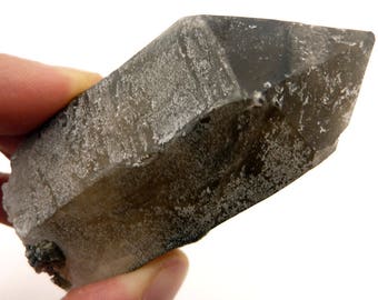 Black Quartz | Smoky Quartz | Smoky Quartz Wand | Black Quartz Crystal | Smoky Quartz Crystal | Quartz Mica | Brazil | 121 grams