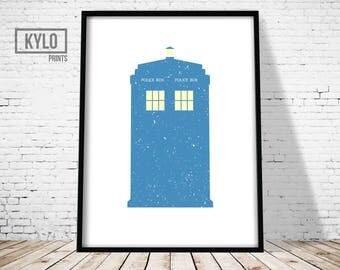 Doctor Who Print, Dr Who Print, Tardis Print, Tardis Art, Doctor Who Printable Art, Dr Who Art, Doctor Who Tardis, Doctor Who Gift, Dr Who