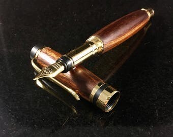 Tambuti Fountain Pen, Calligraphy pen, tambooti pen, fountain pen, fine writing instrument, handmade pen, wood pen, handcrafted,screw top