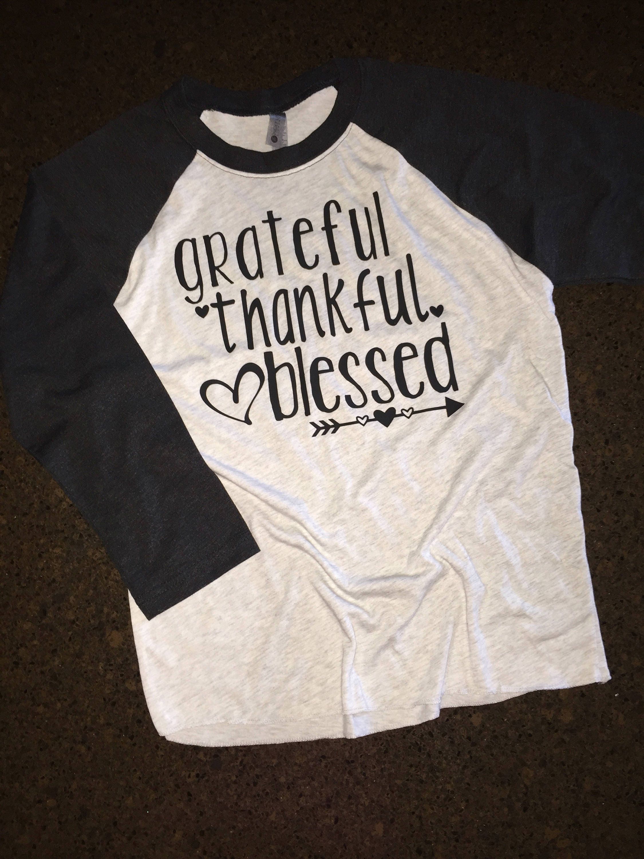 thankful blessed shirts